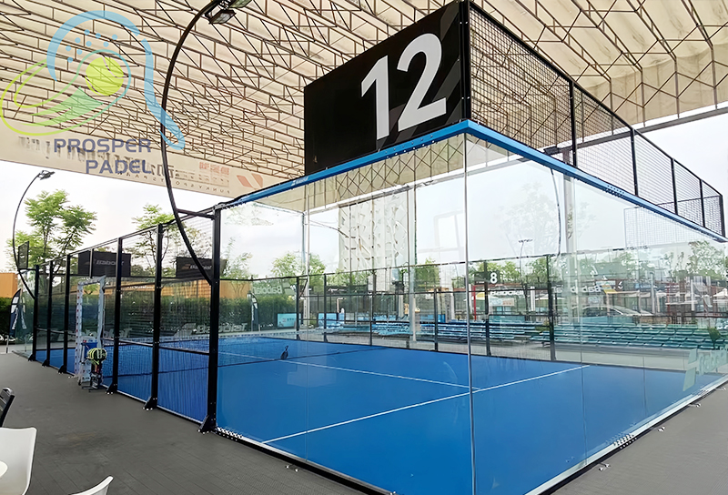 Panoramic Padel Court, Chengdu, China