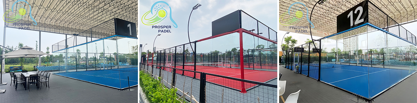 Panoramic Padel Court, Chengdu, China