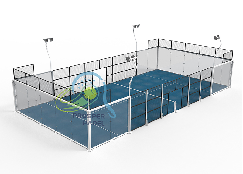 Max Pro Panoramic Padel Court JZX-03