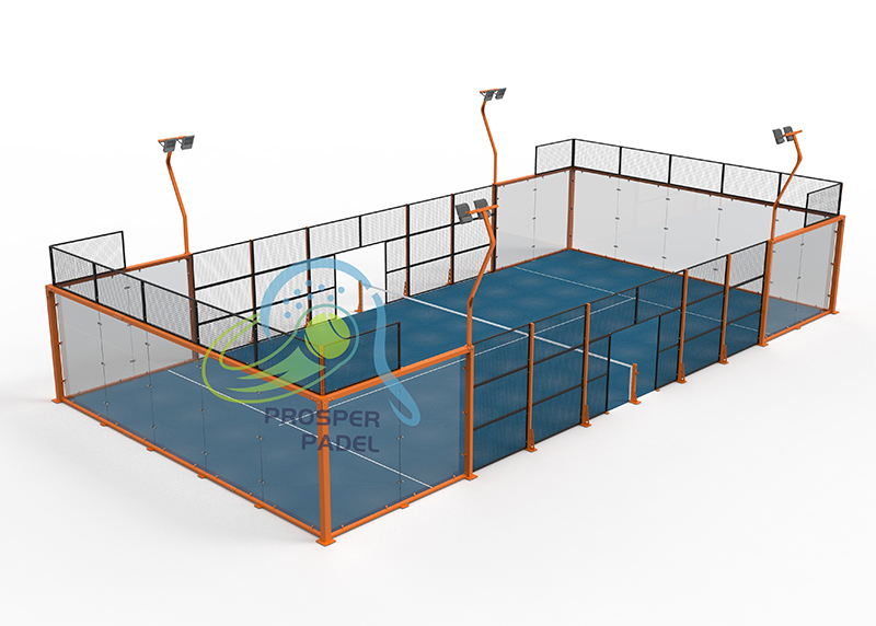 Max Pro Panoramic Padel Court JZX-03