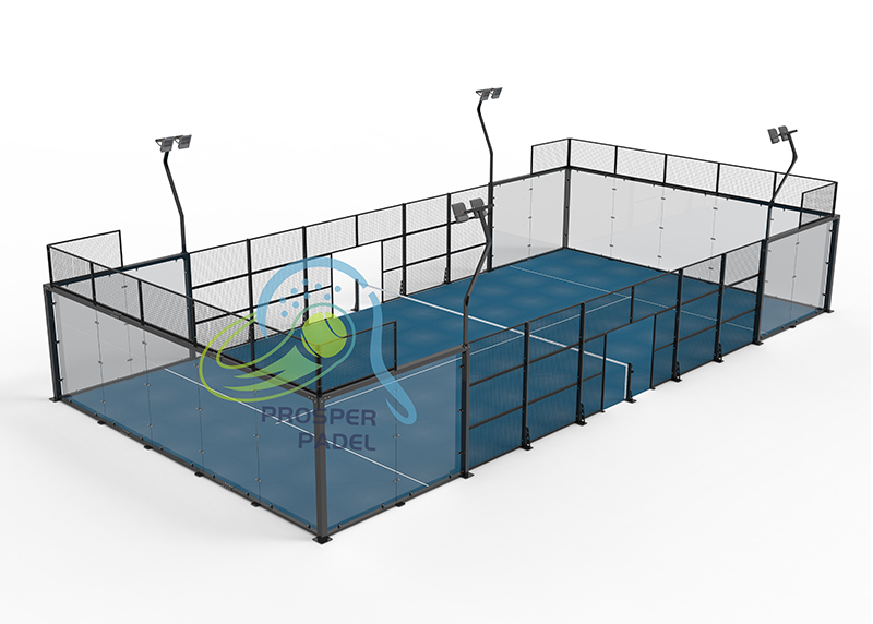 Max Pro Panoramic Padel Court JZX-03