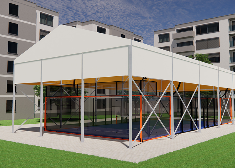 A-frame aluminum alloy tent