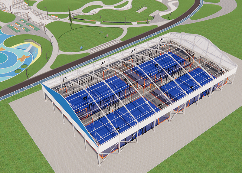 Portable aluminum alloy tent