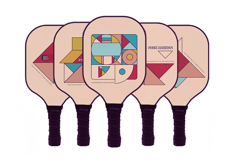 Competition-style pickleball paddle