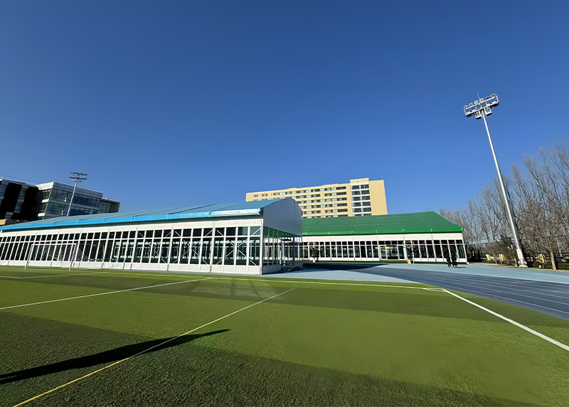 Arched aluminum alloy tent