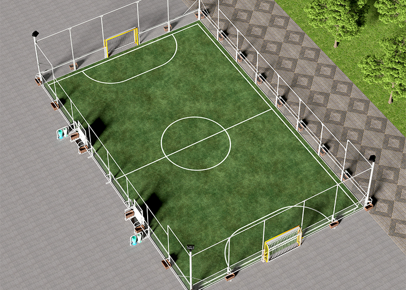 Cage Soccer Fields