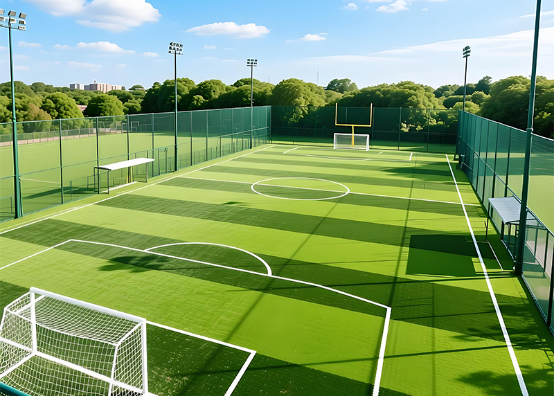 Assembled Frame Football Cage