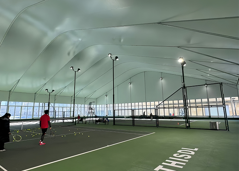 Arched aluminum alloy tent