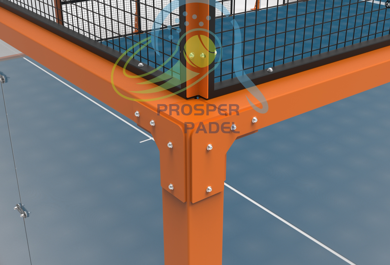 Max Pro Panoramic Padel Court JZX-03