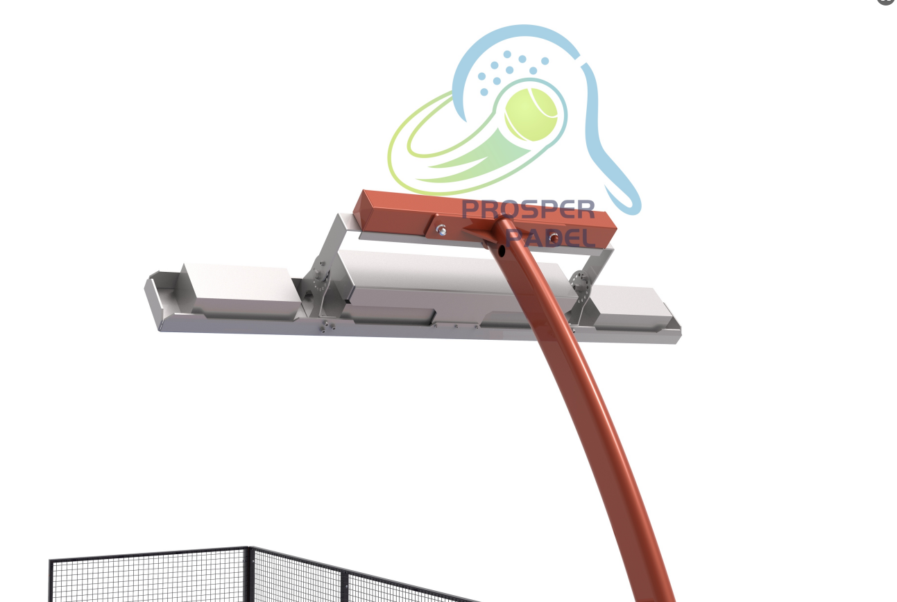 Special-Shaped Steel Pipe Full PanoramicPadel Court JZX-014