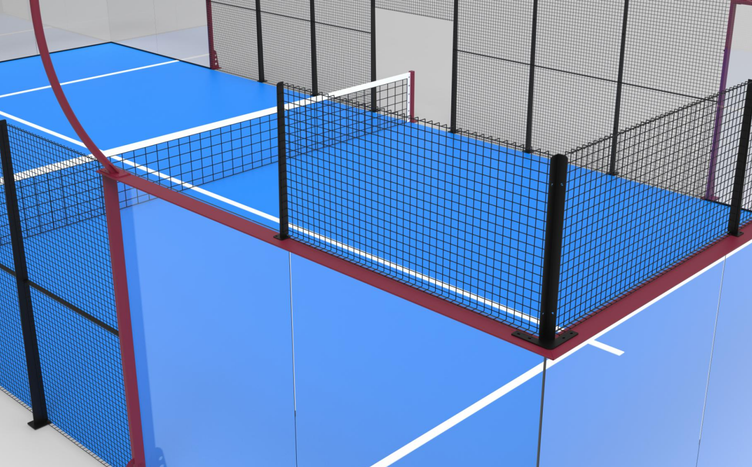 Luxury Super-Panoramic Padel Court JZX-012