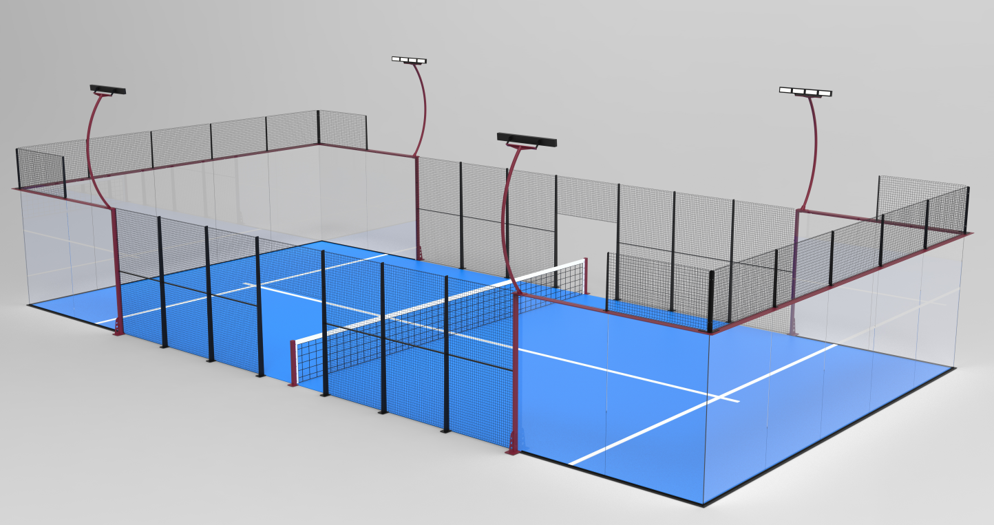 Luxury Super-Panoramic Padel Court JZX-012