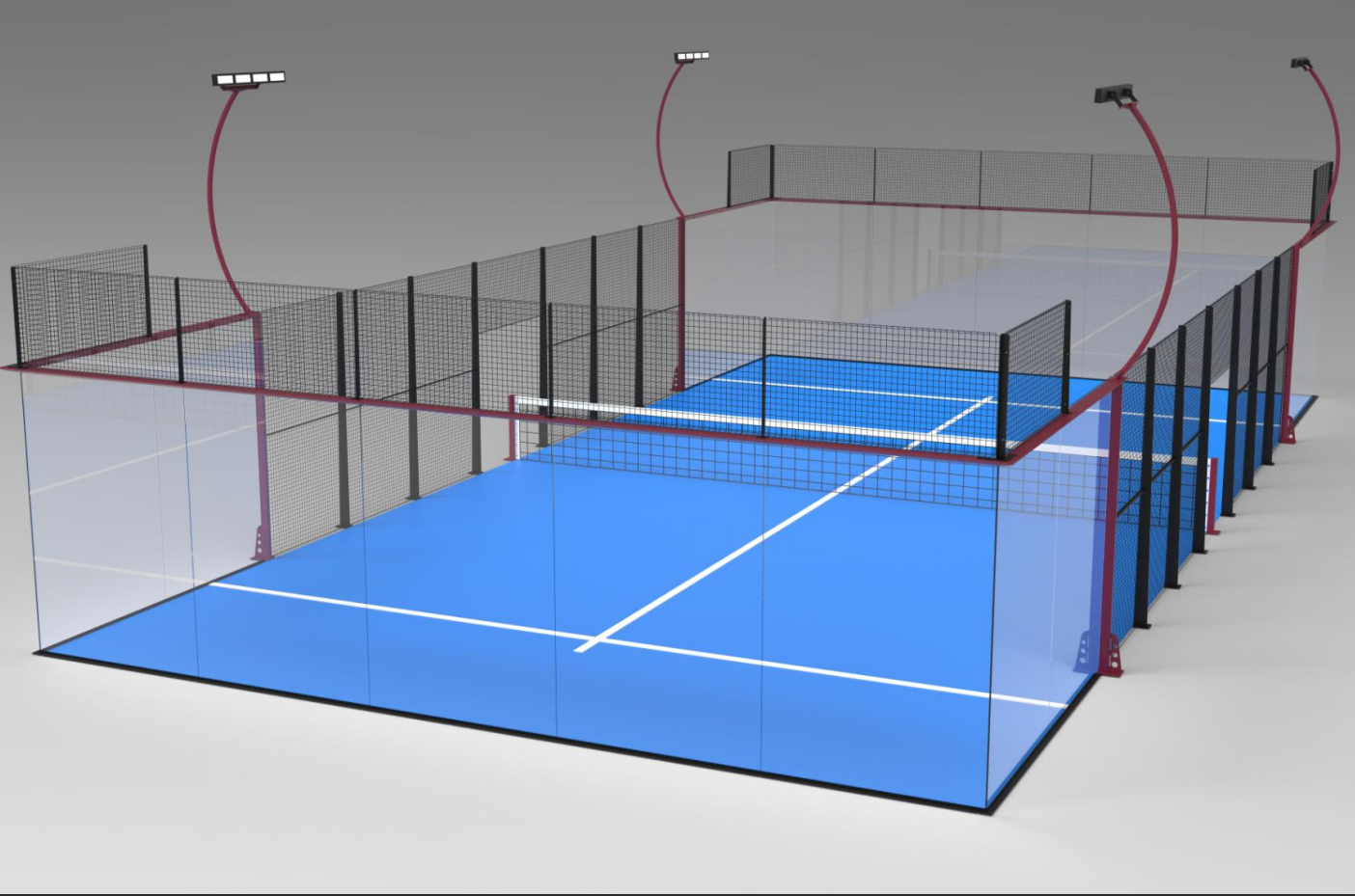 Luxury Super-Panoramic Padel Court JZX-012