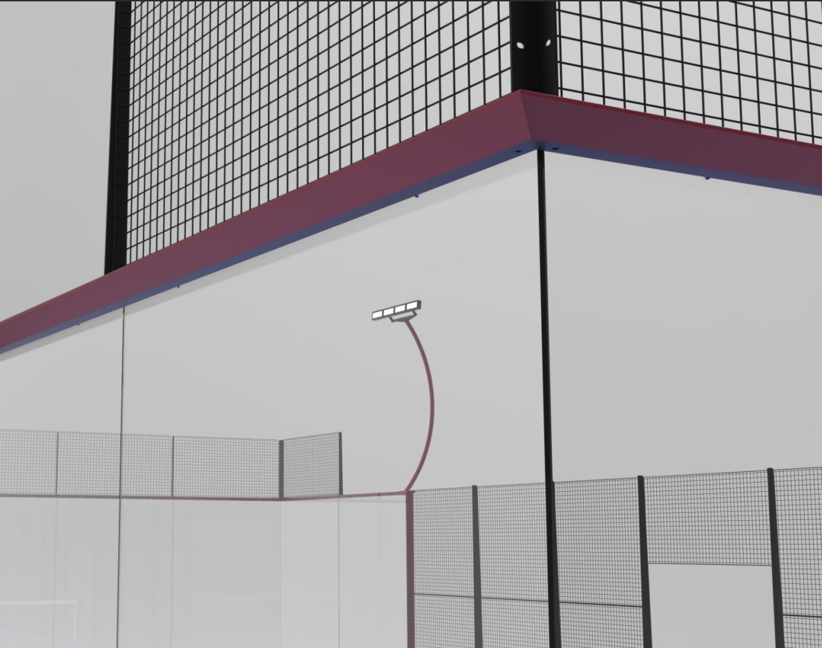 Luxury Super-Panoramic Padel Court JZX-012