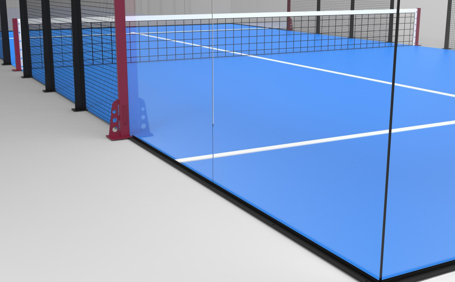 Luxury Super-Panoramic Padel Court JZX-012